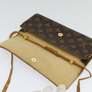 LOUIS VUITTON Monogram Pochette Twin GM Shoulder Bag M51852 LV Auth 136381-9