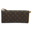 LOUIS VUITTON Monogram Pochette Twin GM Shoulder Bag M51852 LV Auth 136381-2
