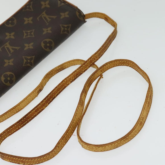 LOUIS VUITTON Monogram Pochette Twin GM Shoulder Bag M51852 LV Auth 136381