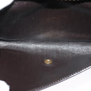 Christian Dior Trotter Canvas Chain Shoulder Bag Beige Gold Auth 136388-18