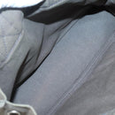 HERMES Fourre Tout PM Hand Bag Canvas Gray Navy Auth 136396-10