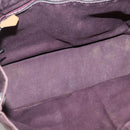 HERMES Fourre Tout PM Hand Bag Canvas Bordeaux Auth 136397-10