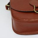 LOUIS VUITTON Epi Saint Cloud PM Shoulder Bag Brown M52213 LV Auth 136414-14