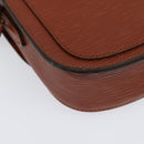 LOUIS VUITTON Epi Saint Cloud PM Shoulder Bag Brown M52213 LV Auth 136414-16