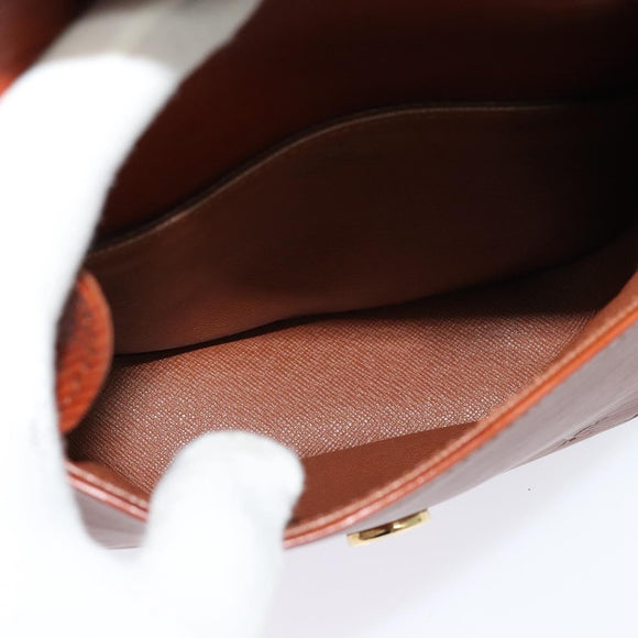 LOUIS VUITTON Epi Saint Cloud PM Shoulder Bag Brown M52213 LV Auth 136414