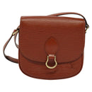 LOUIS VUITTON Epi Saint Cloud PM Shoulder Bag Brown M52213 LV Auth 136414-13
