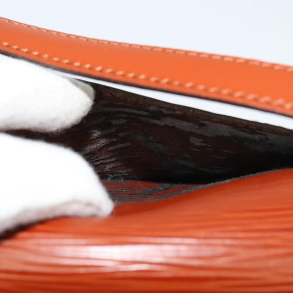 LOUIS VUITTON Epi Saint Cloud PM Shoulder Bag Brown M52213 LV Auth 136414