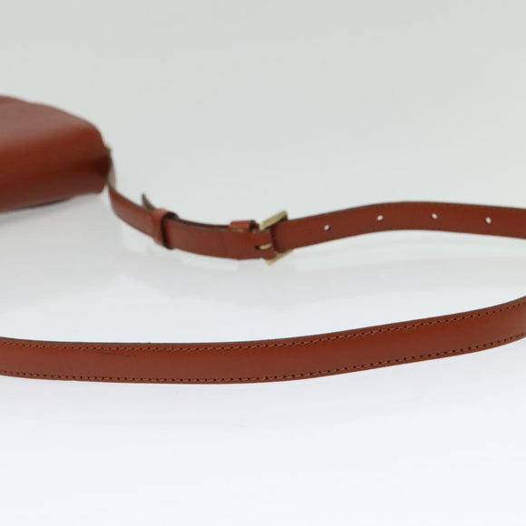 LOUIS VUITTON Epi Saint Cloud PM Shoulder Bag Brown M52213 LV Auth 136414