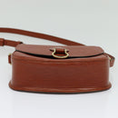 LOUIS VUITTON Epi Saint Cloud PM Shoulder Bag Brown M52213 LV Auth 136414-5