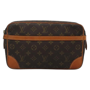 LOUIS VUITTON Monogram Compiegne 28 Clutch Bag M51845 LV Auth 136421 - 0
