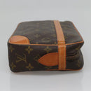 LOUIS VUITTON Monogram Compiegne 28 Clutch Bag M51845 LV Auth 136421-5