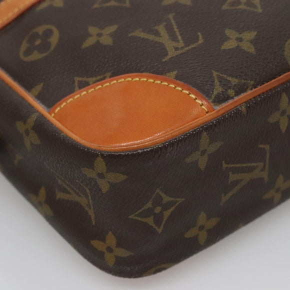 LOUIS VUITTON Monogram Compiegne 28 Clutch Bag M51845 LV Auth 136421