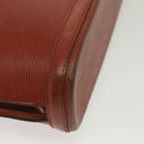 LOUIS VUITTON Epi Lussac Shoulder Bag Brown M52283 LV Auth 136432-15