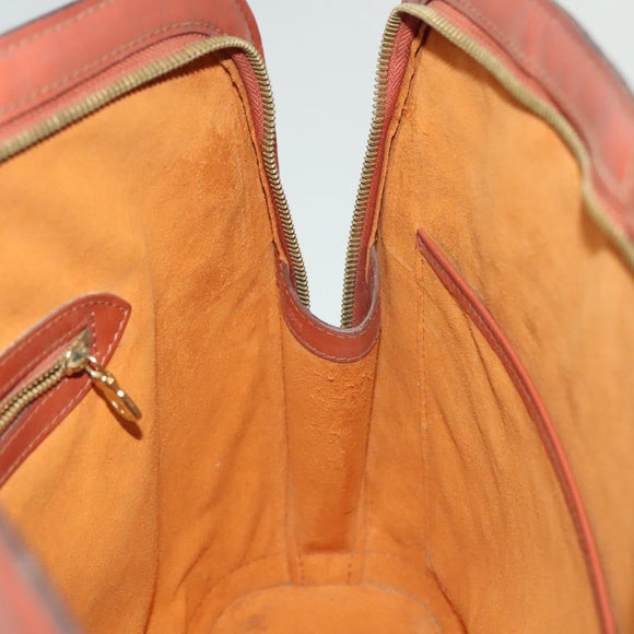 LOUIS VUITTON Epi Lussac Shoulder Bag Brown M52283 LV Auth 136432