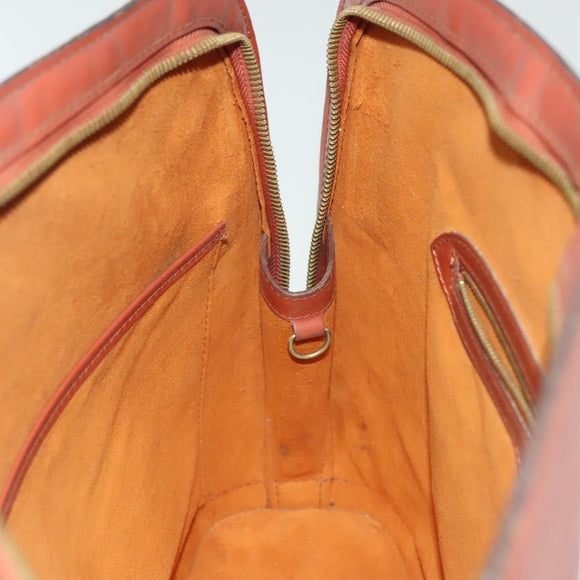 LOUIS VUITTON Epi Lussac Shoulder Bag Brown M52283 LV Auth 136432