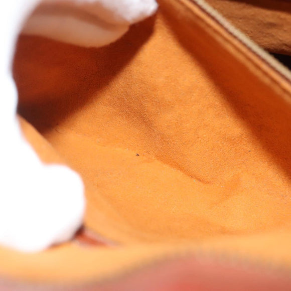 LOUIS VUITTON Epi Lussac Shoulder Bag Brown M52283 LV Auth 136432