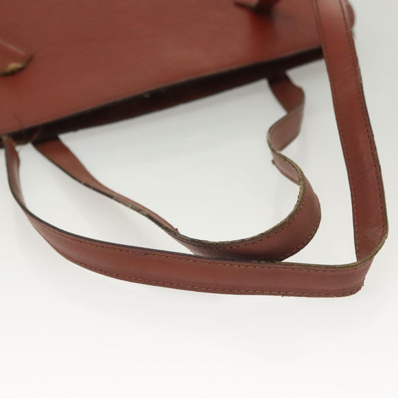 LOUIS VUITTON Epi Lussac Shoulder Bag Brown M52283 LV Auth 136432