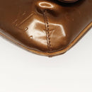 LOUIS VUITTON Monogram Vernis Thompson Street Bag Bronze M91124 LV Auth 136433-15