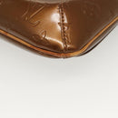 LOUIS VUITTON Monogram Vernis Thompson Street Bag Bronze M91124 LV Auth 136433-9