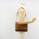 LOUIS VUITTON Monogram Vernis Thompson Street Bag Bronze M91124 LV Auth 136433-23