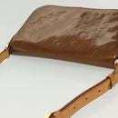 LOUIS VUITTON Monogram Vernis Thompson Street Bag Bronze M91124 LV Auth 136433-6