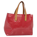LOUIS VUITTON Monogram Vernis Reade PM Hand Bag Fran Boise M9132F LV Auth 136434-1