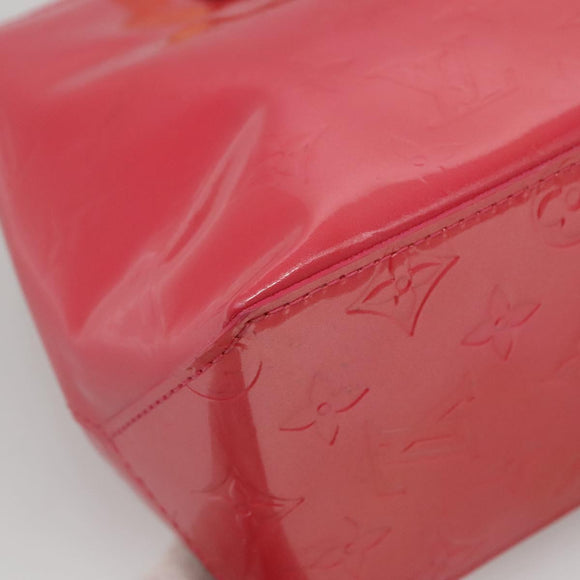 LOUIS VUITTON Monogram Vernis Reade PM Hand Bag Fran Boise M9132F LV Auth 136434