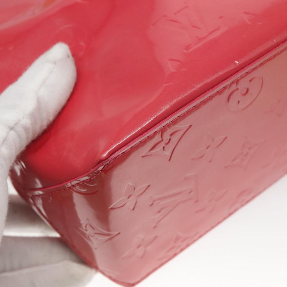 LOUIS VUITTON Monogram Vernis Reade PM Hand Bag Fran Boise M9132F LV Auth 136434