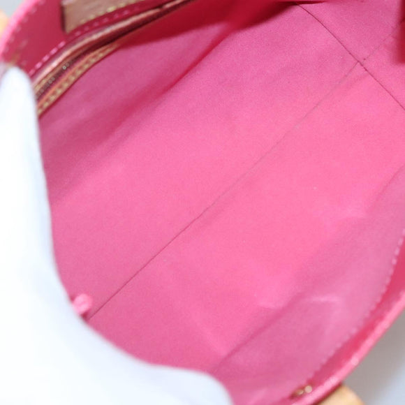 LOUIS VUITTON Monogram Vernis Reade PM Hand Bag Fran Boise M9132F LV Auth 136434