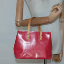LOUIS VUITTON Monogram Vernis Reade PM Hand Bag Fran Boise M9132F LV Auth 136434-20