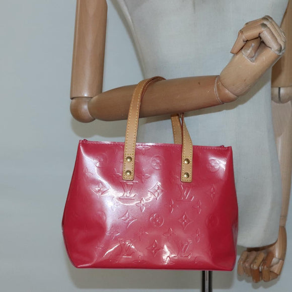 LOUIS VUITTON Monogram Vernis Reade PM Hand Bag Fran Boise M9132F LV Auth 136434