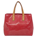LOUIS VUITTON Monogram Vernis Reade PM Hand Bag Fran Boise M9132F LV Auth 136434-2