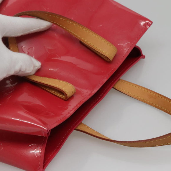 LOUIS VUITTON Monogram Vernis Reade PM Hand Bag Fran Boise M9132F LV Auth 136434