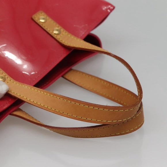 LOUIS VUITTON Monogram Vernis Reade PM Hand Bag Fran Boise M9132F LV Auth 136434