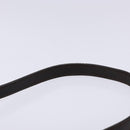 FENDI Zucchino Canvas Shoulder Bag Coated Canvas Beige Gold Auth 136436-8