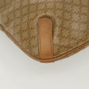 CELINE Macadam Canvas Tote Bag PVC Beige Gold Auth 136444-16