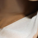 CELINE Macadam Canvas Tote Bag PVC Beige Gold Auth 136444-11