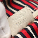 GUCCI Abbey Tote Bag Canvas Navy Gold 141472 Auth 136452-19