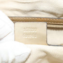 GUCCI GG Canvas Guccissima Hand Bag Leather 2way Gold 353120 Auth 136453-12