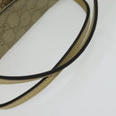 GUCCI GG Canvas Guccissima Hand Bag Leather 2way Gold 353120 Auth 136453-7