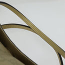 GUCCI GG Canvas Guccissima Hand Bag Leather 2way Gold 353120 Auth 136453-14