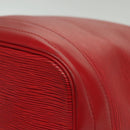 LOUIS VUITTON Epi Noe Shoulder Bag Red M44007 LV Auth 136463-17