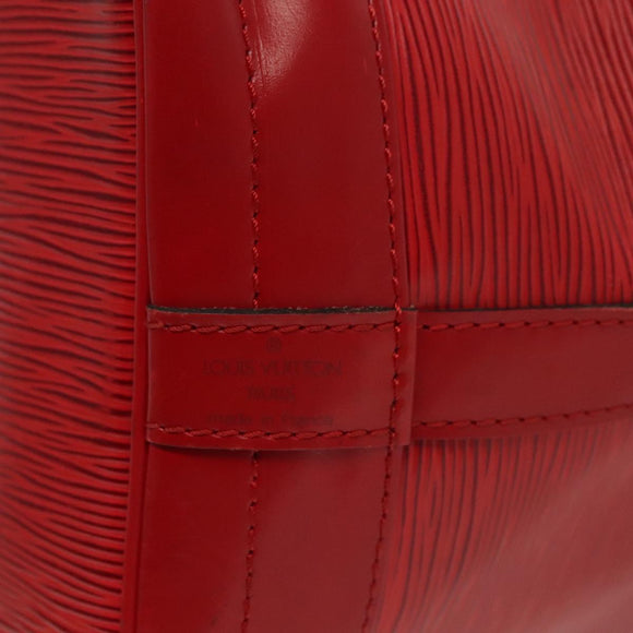 LOUIS VUITTON Epi Noe Shoulder Bag Red M44007 LV Auth 136463