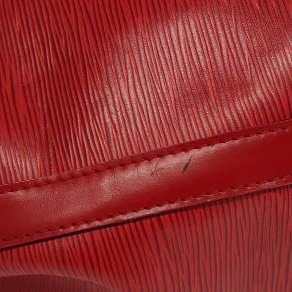 LOUIS VUITTON Epi Noe Shoulder Bag Red M44007 LV Auth 136463