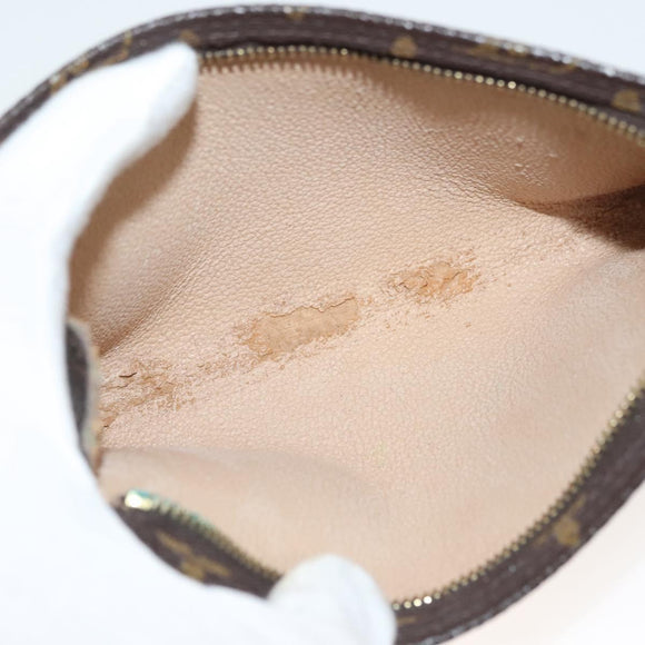 LOUIS VUITTON Monogram Bucket PM Accessory Pouch LV Auth 136464