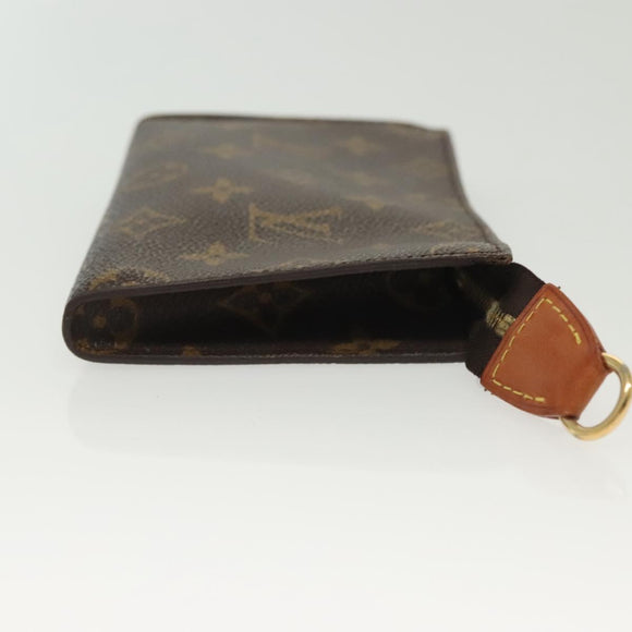LOUIS VUITTON Monogram Bucket PM Accessory Pouch LV Auth 136464