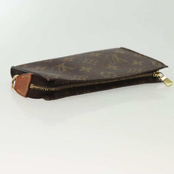 LOUIS VUITTON Monogram Bucket PM Accessory Pouch LV Auth 136464