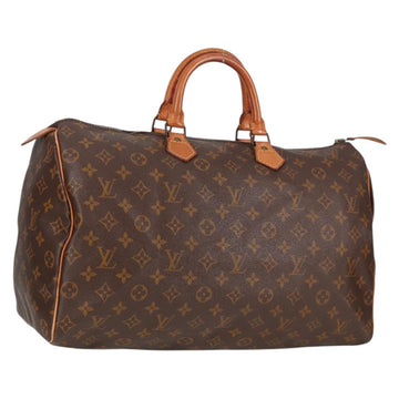 LOUIS VUITTON Monogram Speedy 40 Hand Bag M41522 LV Auth 136469