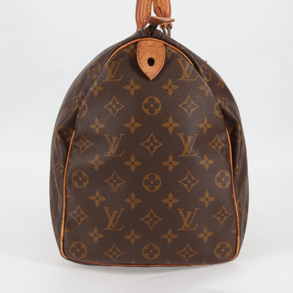 LOUIS VUITTON Monogram Speedy 40 Hand Bag M41522 LV Auth 136469