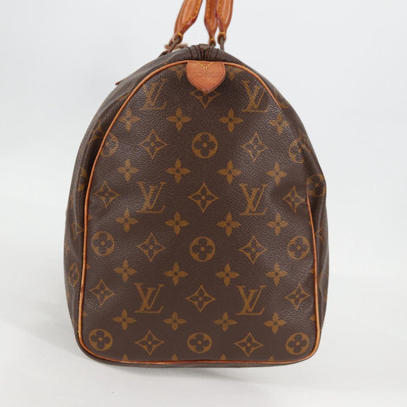 LOUIS VUITTON Monogram Speedy 40 Hand Bag M41522 LV Auth 136469